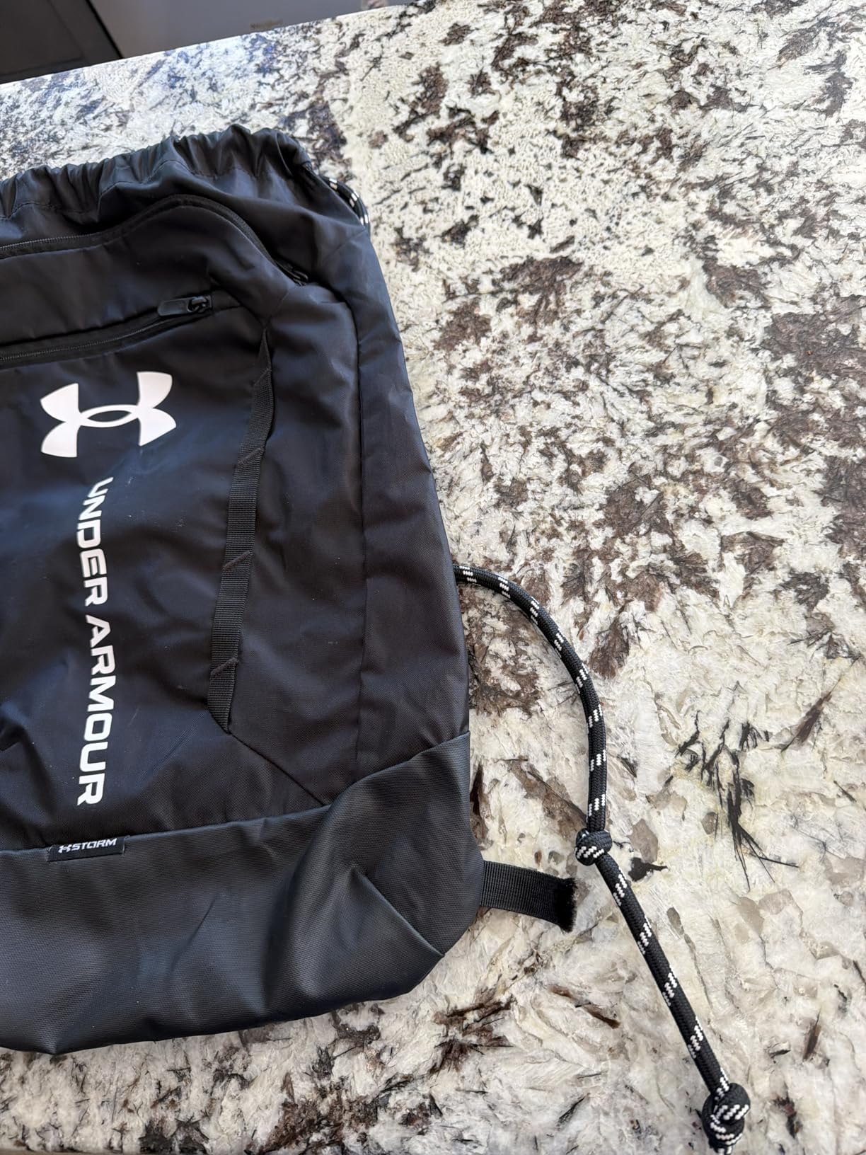 Under Armour Unisex Hustle Sackpack - Compact and Affordable Bag for Youth Lacrosse Players customer photo 2