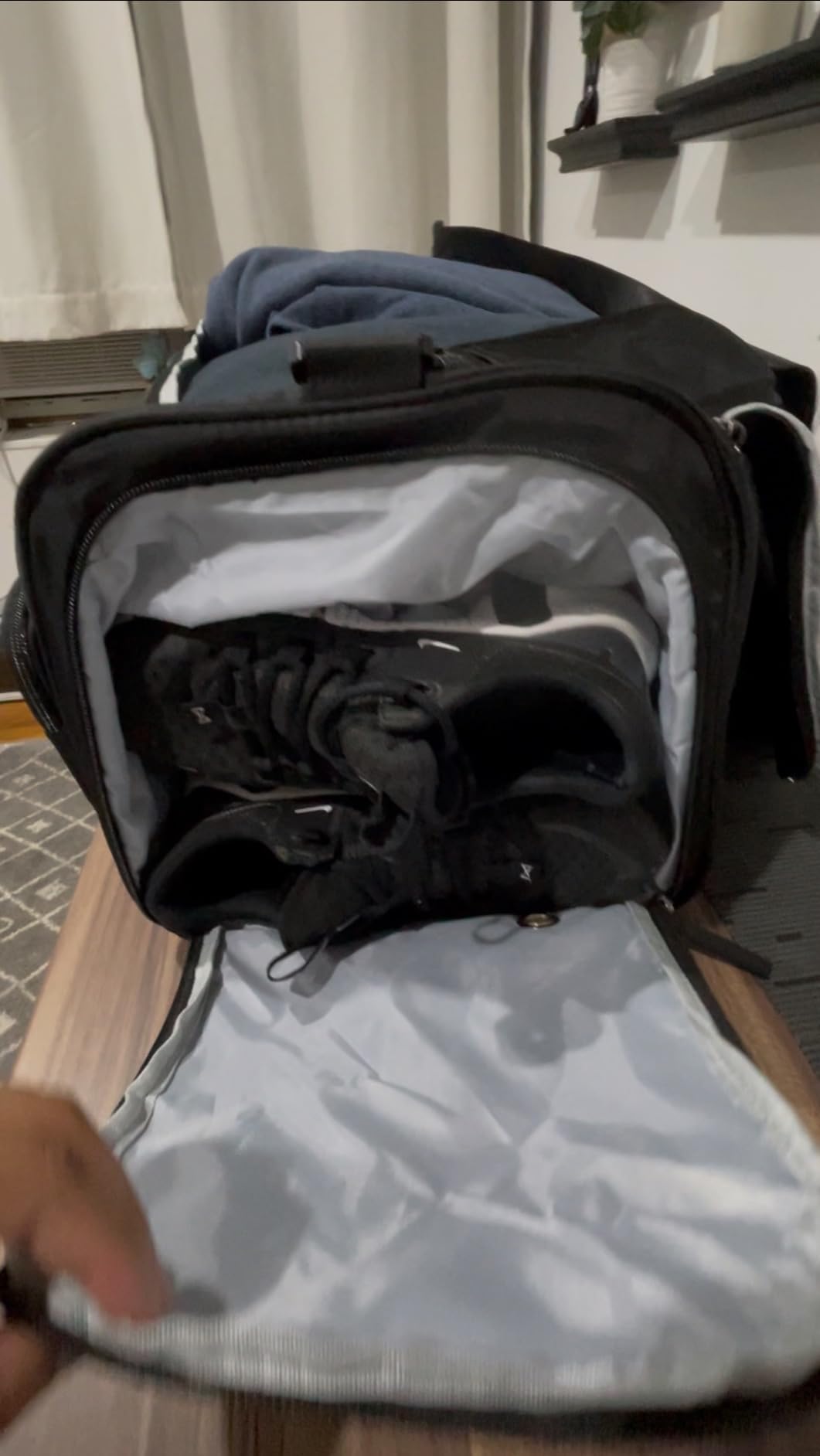MAXTOP Gym Bag for Women Men Travel Duffle Bag Large Capacity Carry On Weekender Overnight Bag With Shoe Compartment Gym Tote Dry Wet Separation Duffel Bag customer photo 1