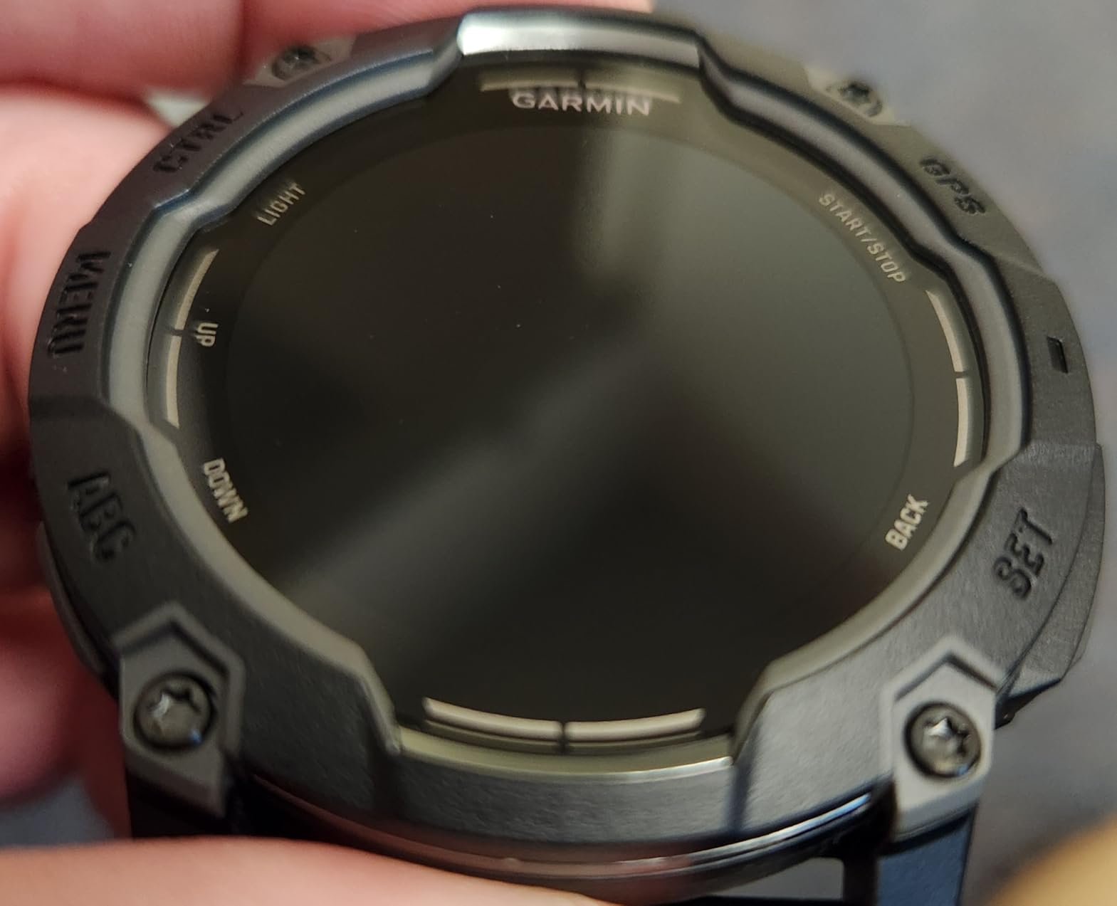 Instinct 3 45mm, AMOLED Display, Rugged Outdoor GPS Smartwatch, Metal-Reinforced Bezel, Built-in Flashlight, Up to 18 Days of Battery Life, Black customer photo 2