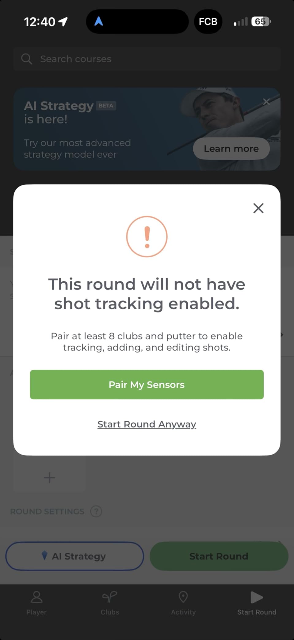 Arccos Smart Sensors: Automatic Golf Game Tracking System, A.I. Powered GPS Rangefinder & Smart Club Distances customer photo 1