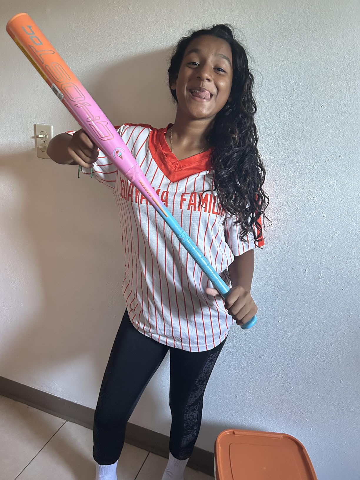 Easton Ghost OG Double Barrel Fastpitch Softball Bat | Approved for All Fields | -11 / -10 / -9 / -8 Drop | 2 Pc. Composite | Multiple Colors customer photo 1