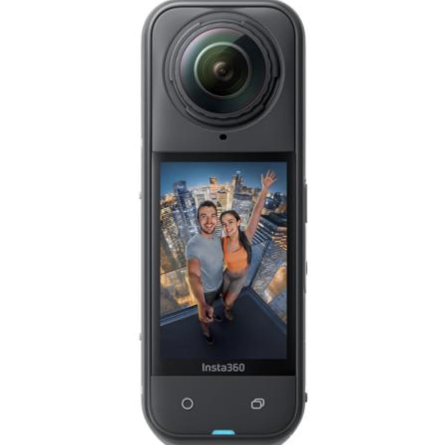 Insta360 X5 - Waterproof 8K 360-Degree Action Camera, Leading Low Light, Invisible Selfie Stick Effect, Rugged and Replaceable Lens, 3-Hour Battery, Built-in Wind Guard, Stabilization, Triple AI Chip Design customer photo 1