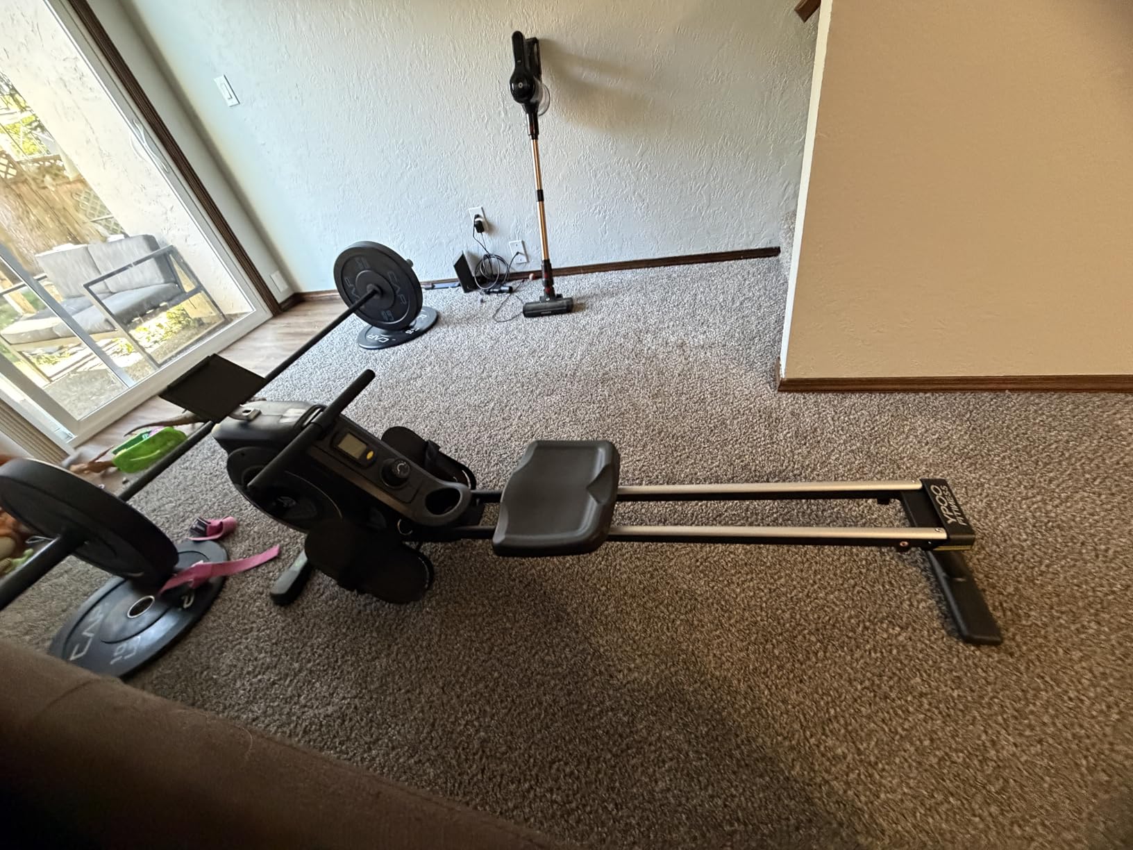 Rowing Machine for Home, 350 LB Capacity, 16-Level Silent Resistance, Magnetic Foldable customer photo 2