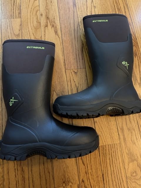 MudRidge Hunting Boots by KastKing, Men's Waterproof Insulated Rubber Boots with 6mm Neoprene customer photo 1