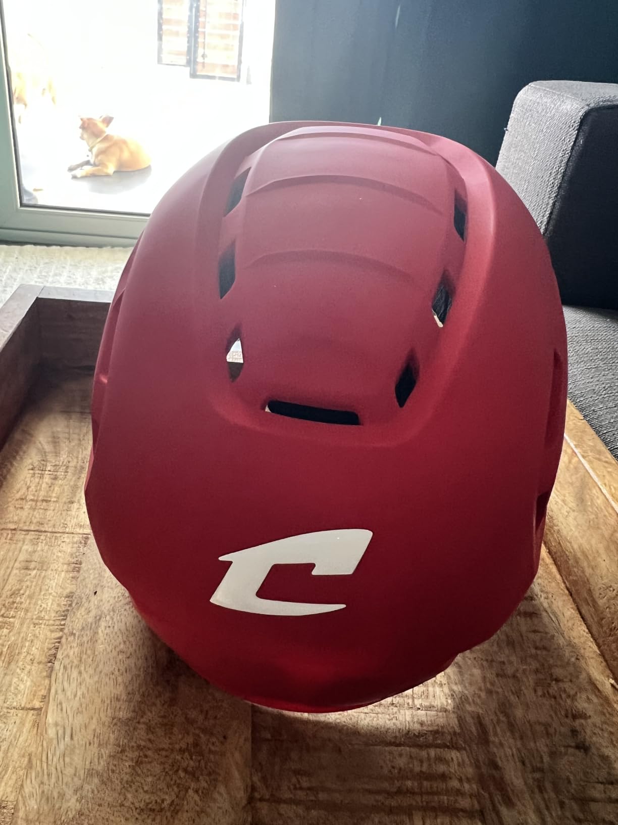 Champro HXE Matte Baseball Batting Helmet with Jaw Guard customer photo 1