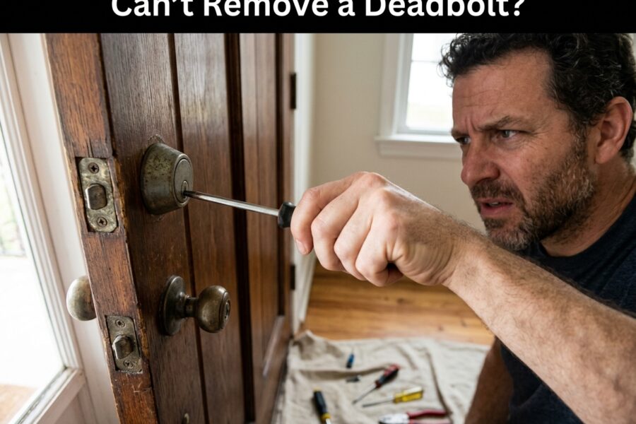 Can't Remove a Deadbolt