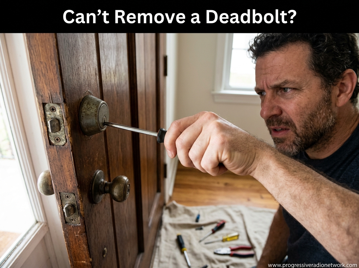 Can't Remove a Deadbolt
