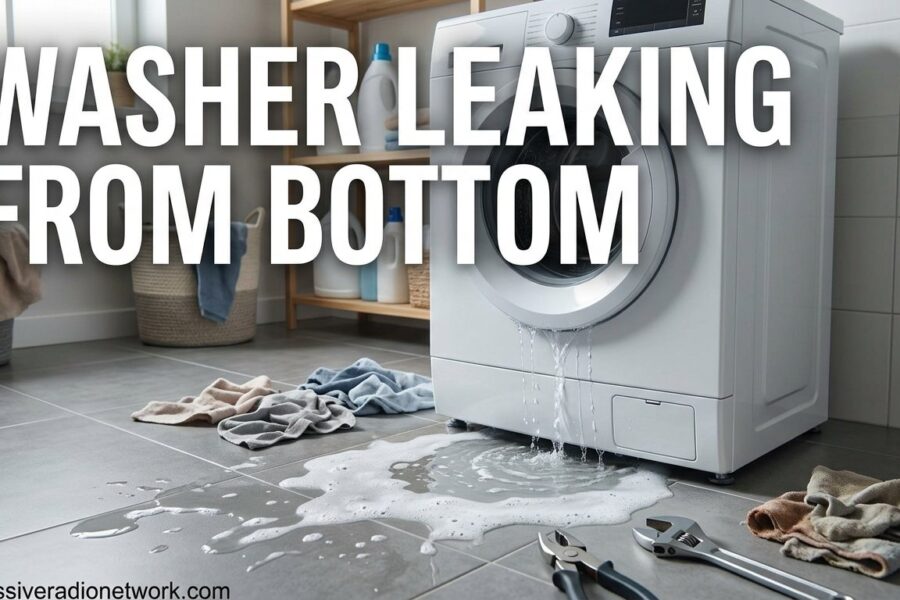 Washer Leaking From Bottom