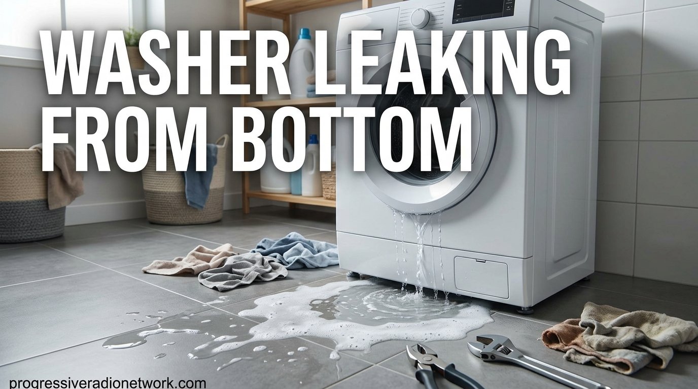 Washer Leaking From Bottom