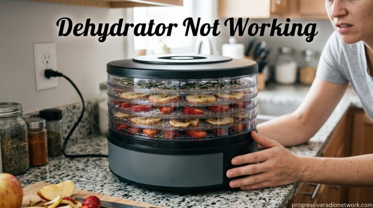 Dehydrator Not Working
