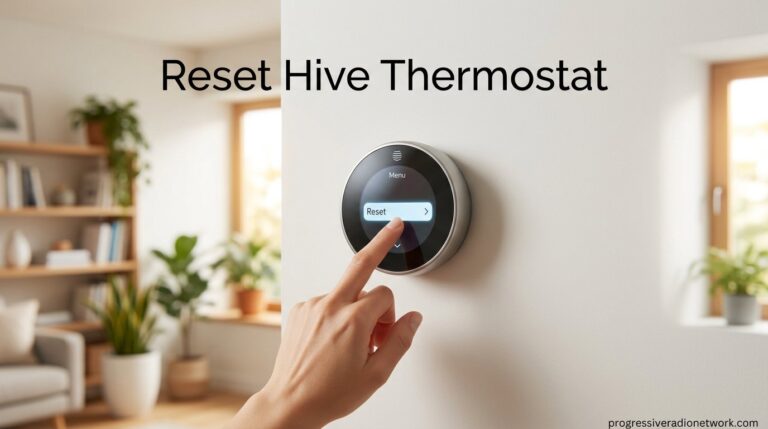 Reset Hive Thermostat