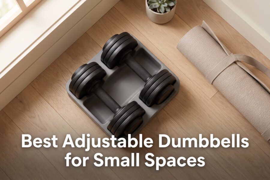 Best Adjustable Dumbbells for Small Spaces