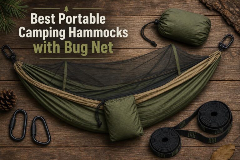 Best Portable Camping Hammock with Bug Net