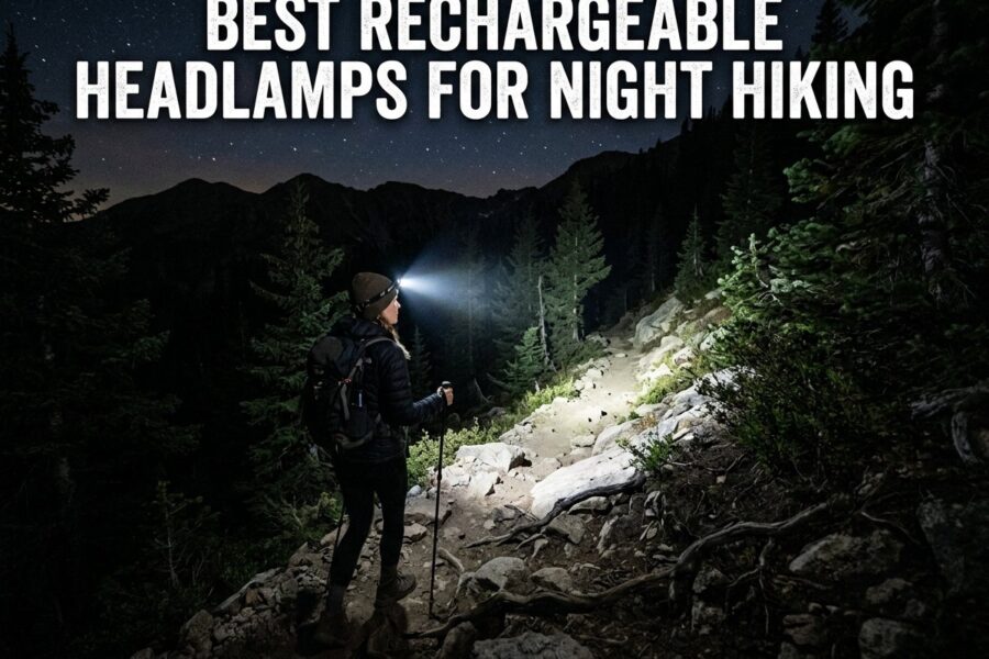 Best Rechargeable Headlamp for Night Hiking