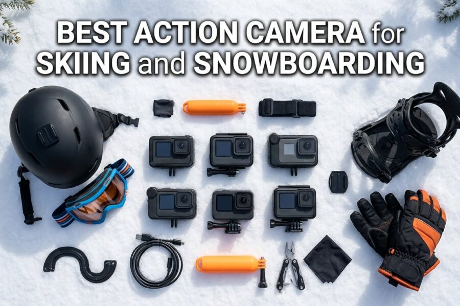 Best Action Camera for Skiing and Snowboarding