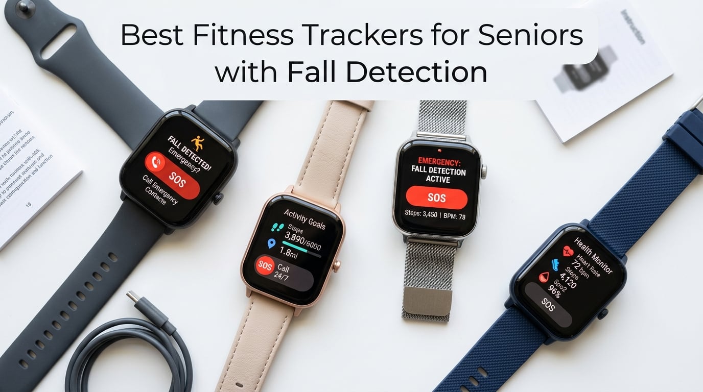 Best Fitness Tracker for Seniors with Fall Detection