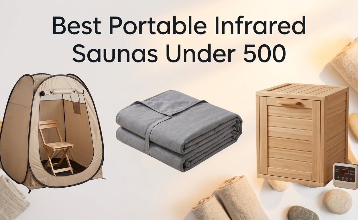 Best Portable Infrared Saunas for Home Under 500 Dollars