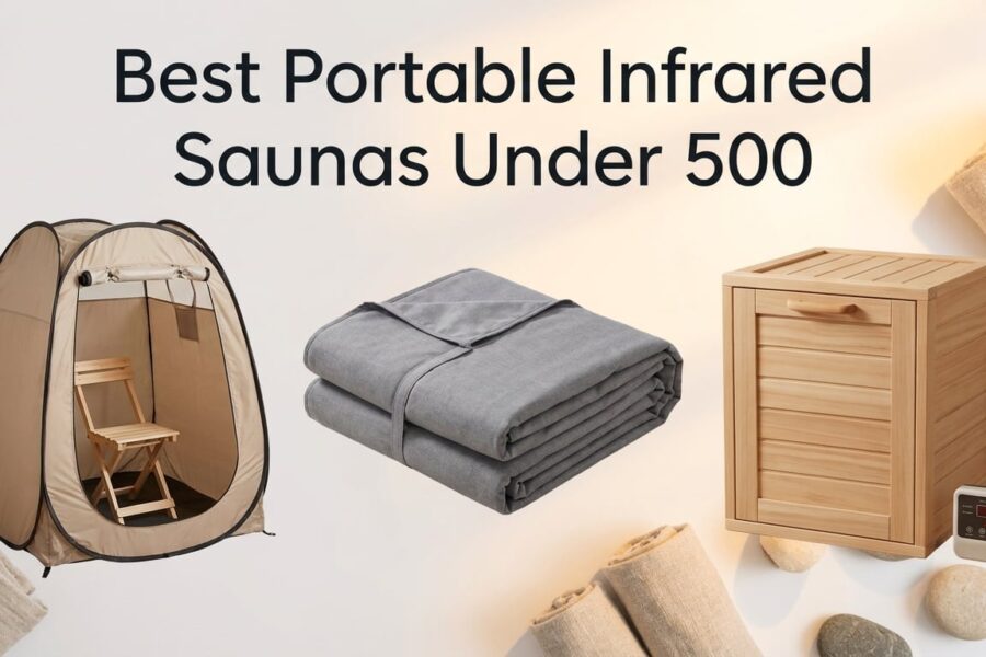 Best Portable Infrared Saunas for Home Under 500 Dollars
