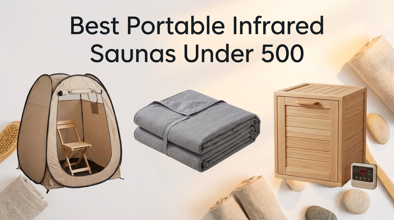 Best Portable Infrared Saunas for Home Under 500 Dollars