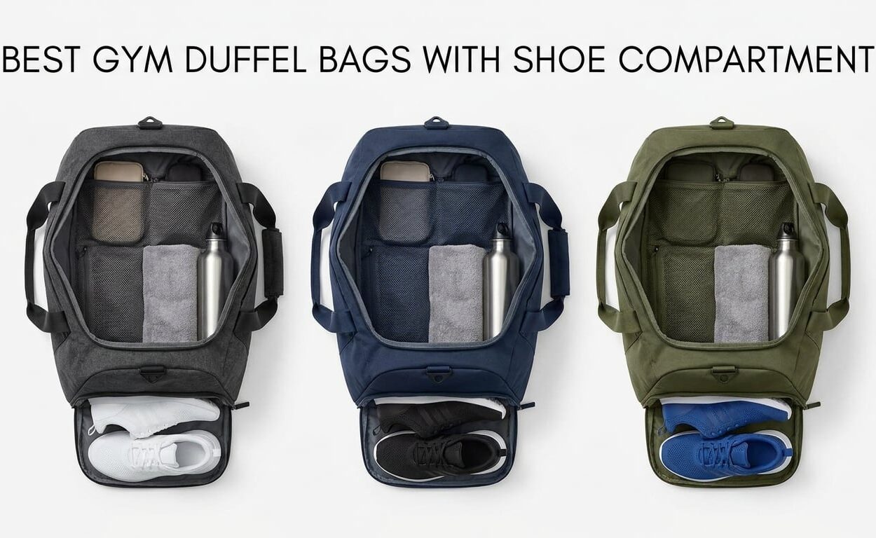 Best Gym Duffel Bag with Shoe Compartment