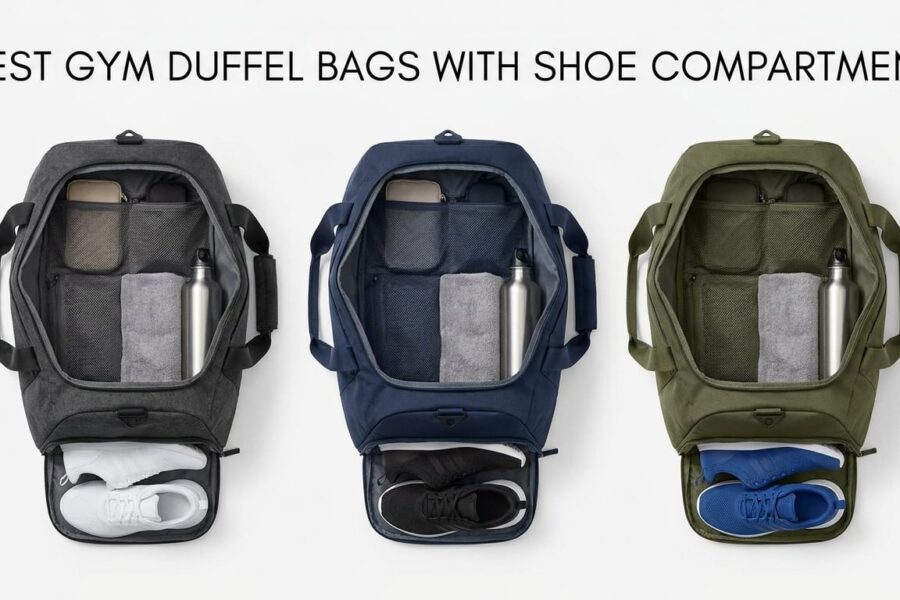 Best Gym Duffel Bag with Shoe Compartment