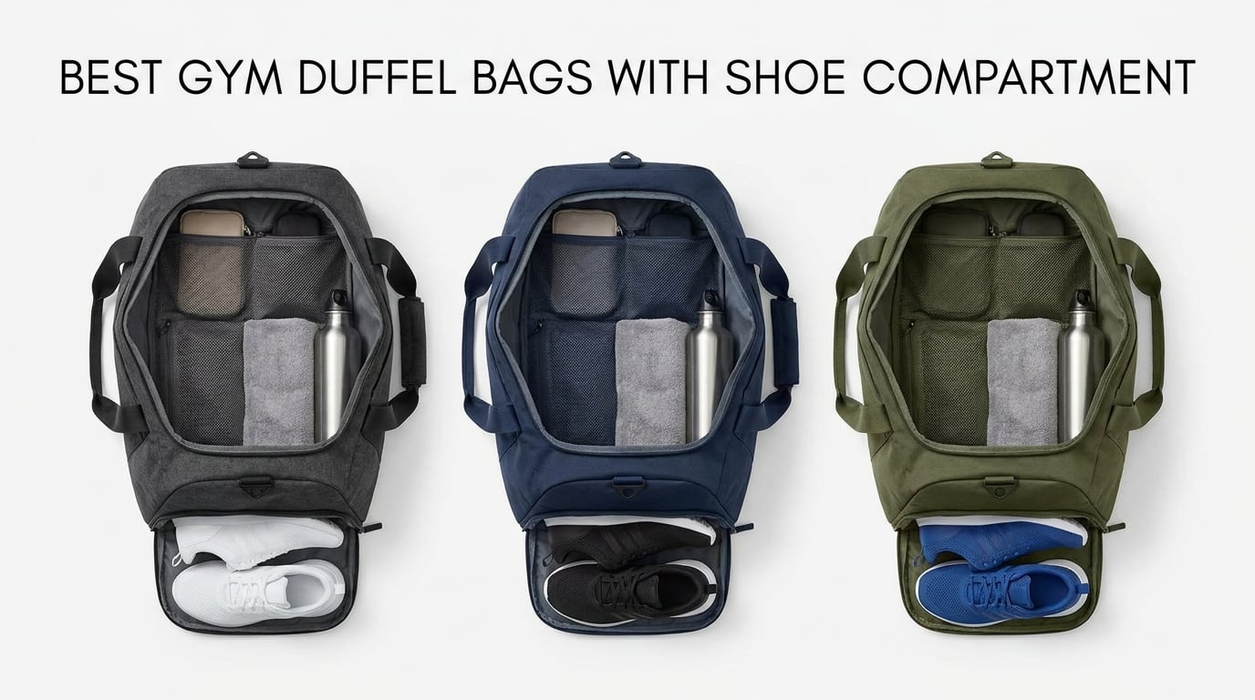 Best Gym Duffel Bag with Shoe Compartment