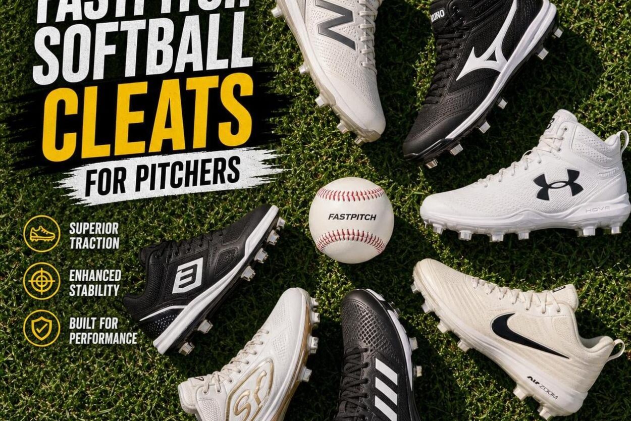 Best Fastpitch Softball Cleats for Pitchers