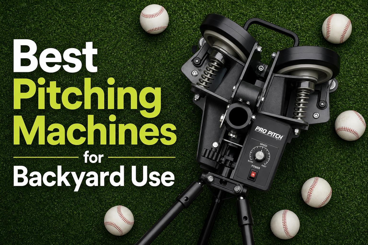 Best Pitching Machines for Backyard Use