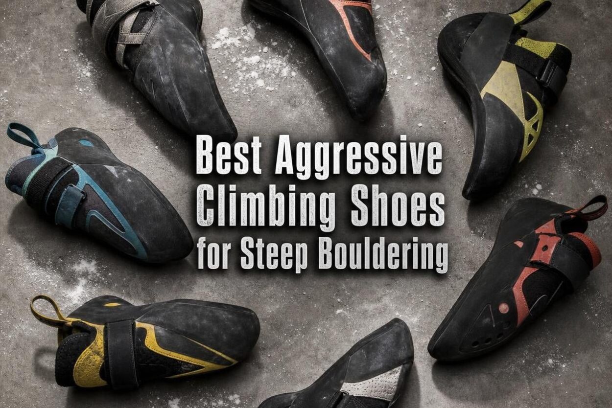 Best Aggressive Climbing Shoes for Steep Bouldering
