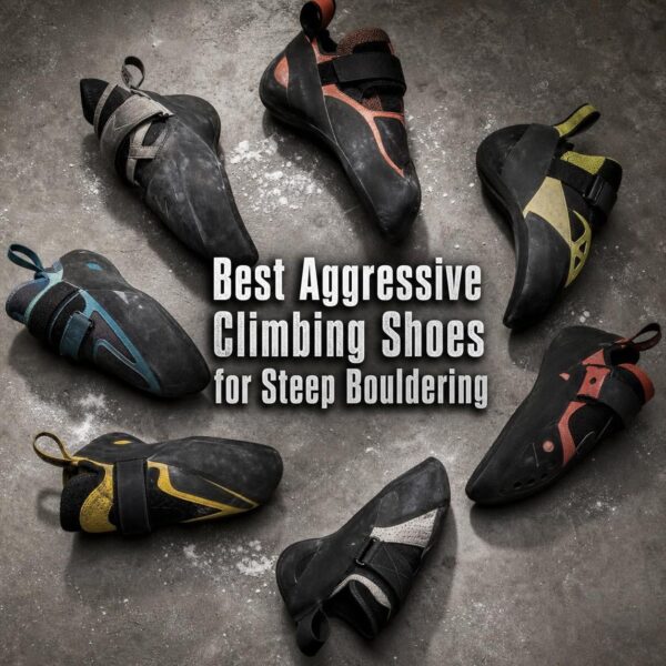 Best Aggressive Climbing Shoes for Steep Bouldering