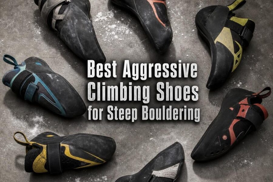 Best Aggressive Climbing Shoes for Steep Bouldering