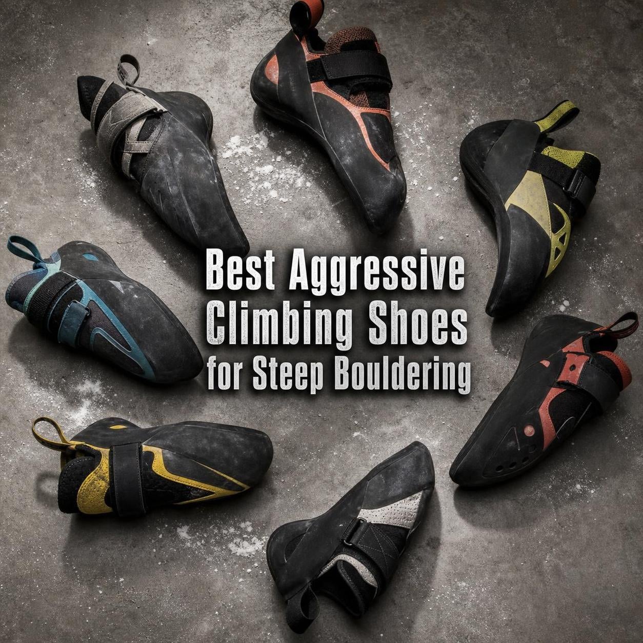 Best Aggressive Climbing Shoes for Steep Bouldering
