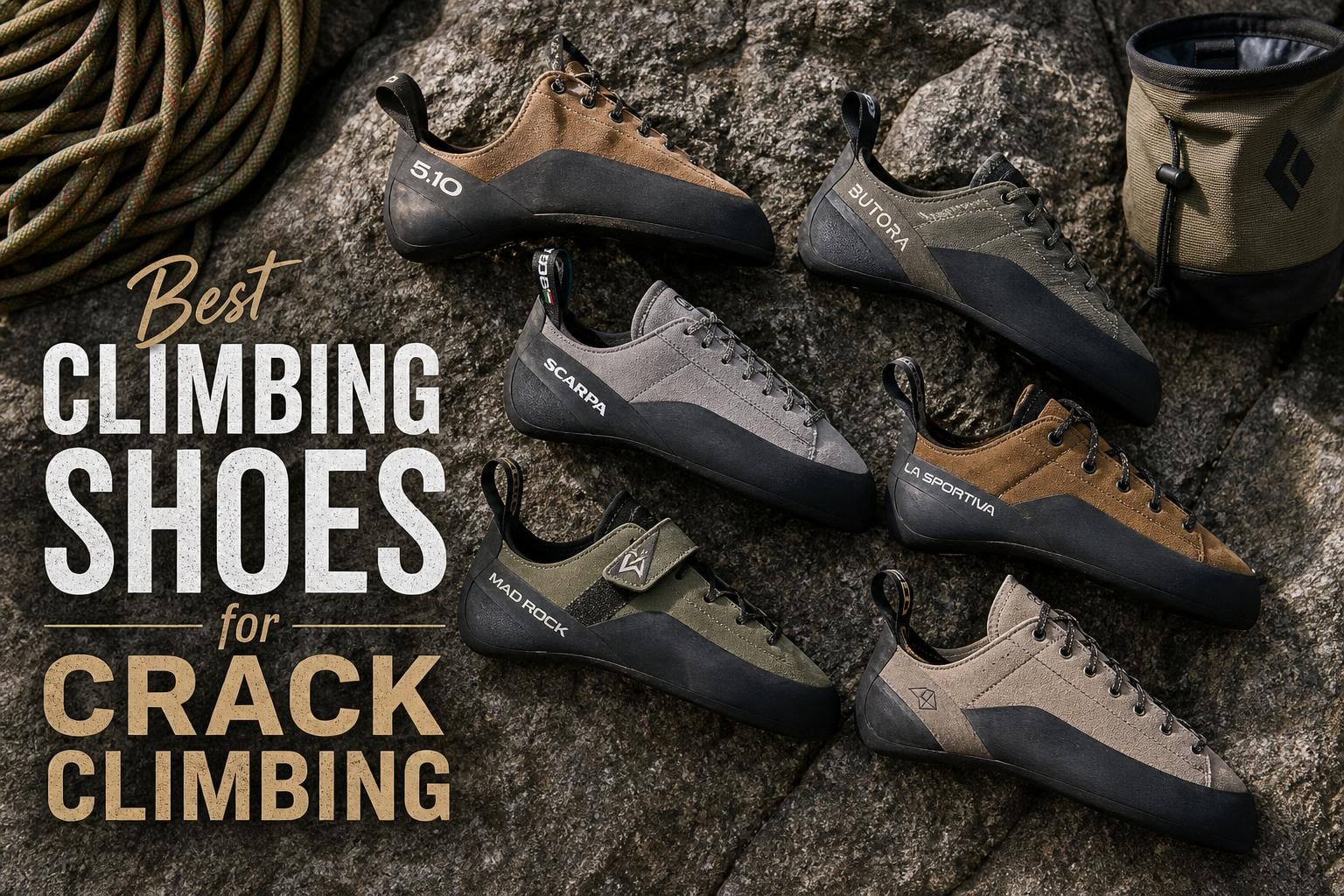 Best Climbing Shoes for Crack Climbing