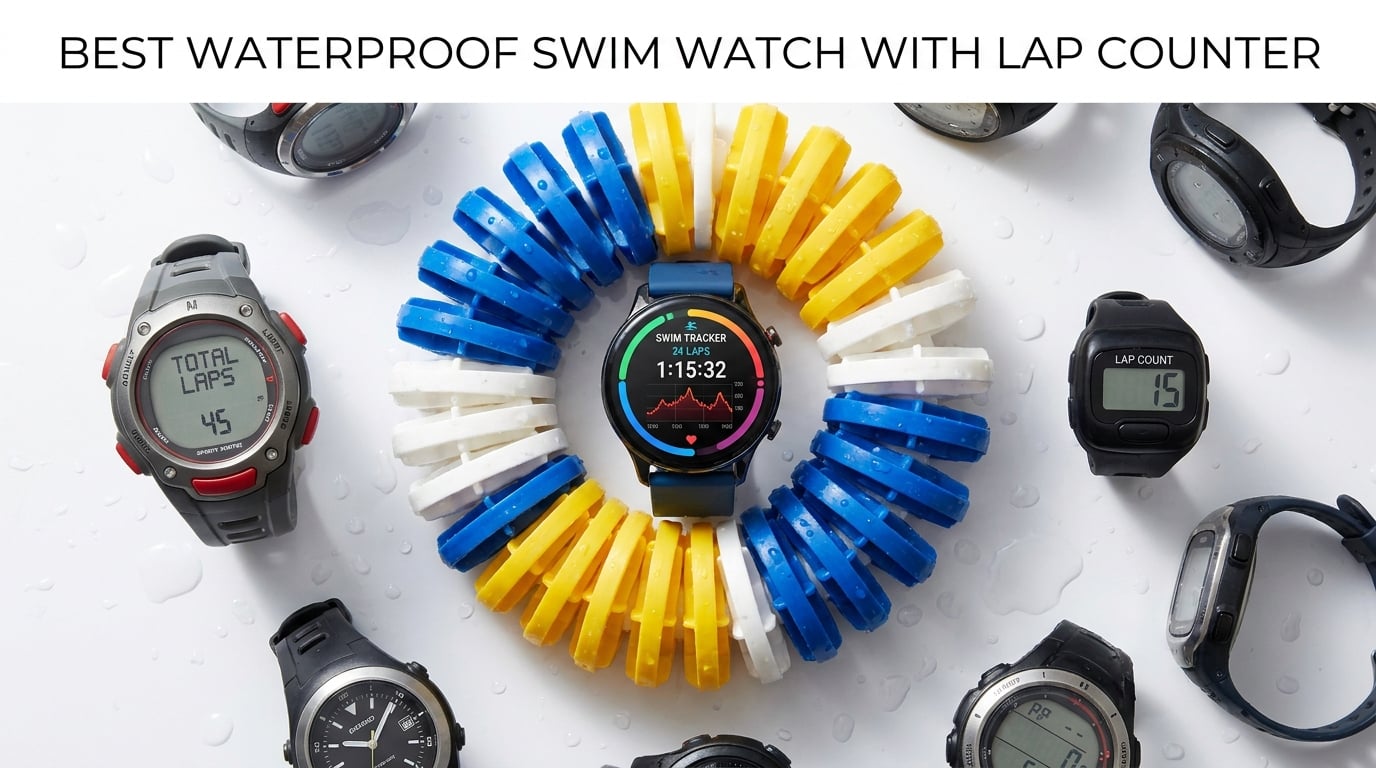 Best Waterproof Swim Watch with Lap Counter