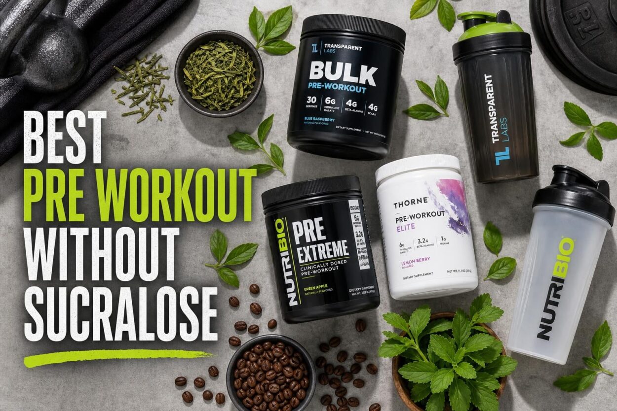 Best Pre Workout Without Sucralose