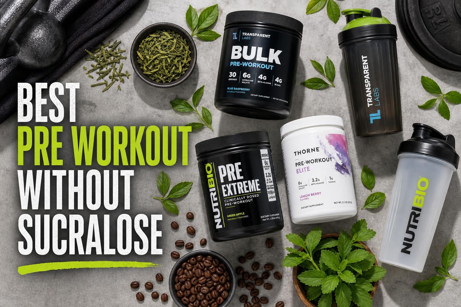 Best Pre Workout Without Sucralose