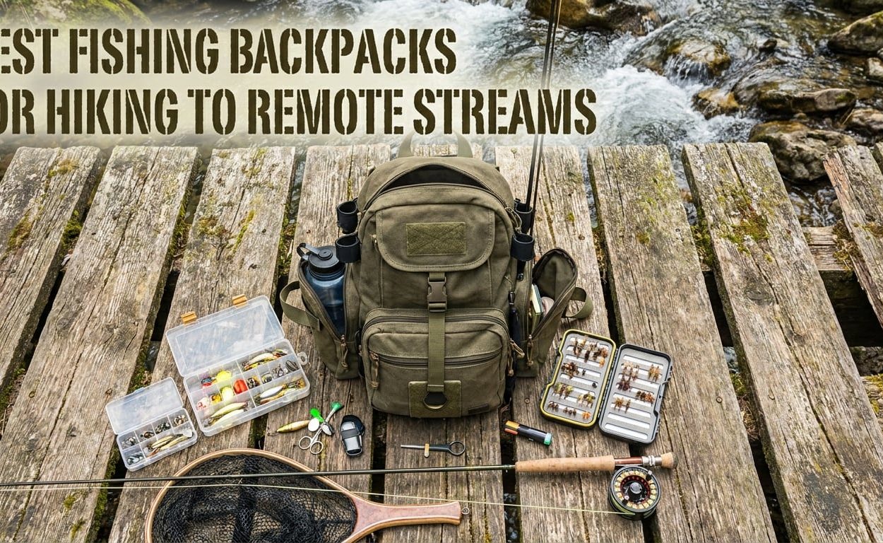 Best Fishing Backpack for Hiking to Remote Streams