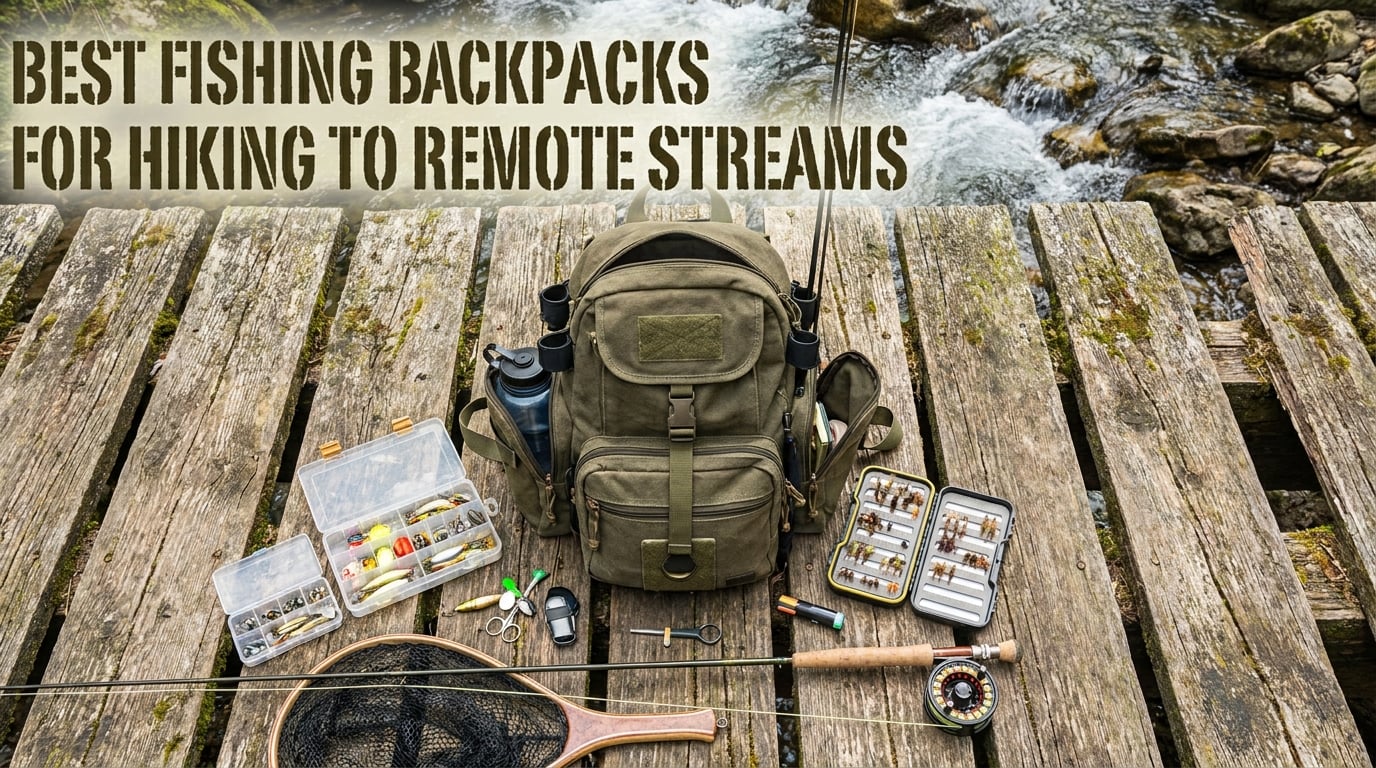 Best Fishing Backpack for Hiking to Remote Streams