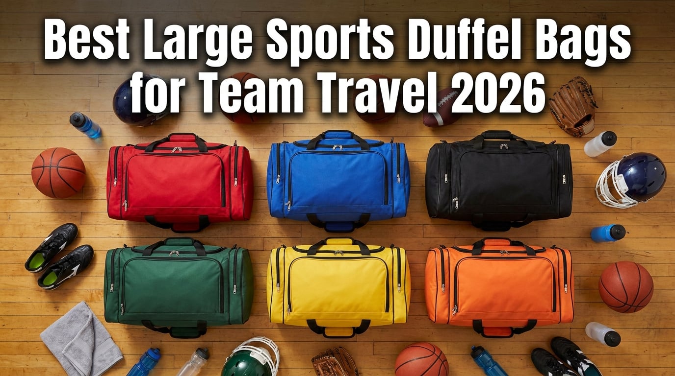 Best Large Sports Duffel Bag for Team Travel