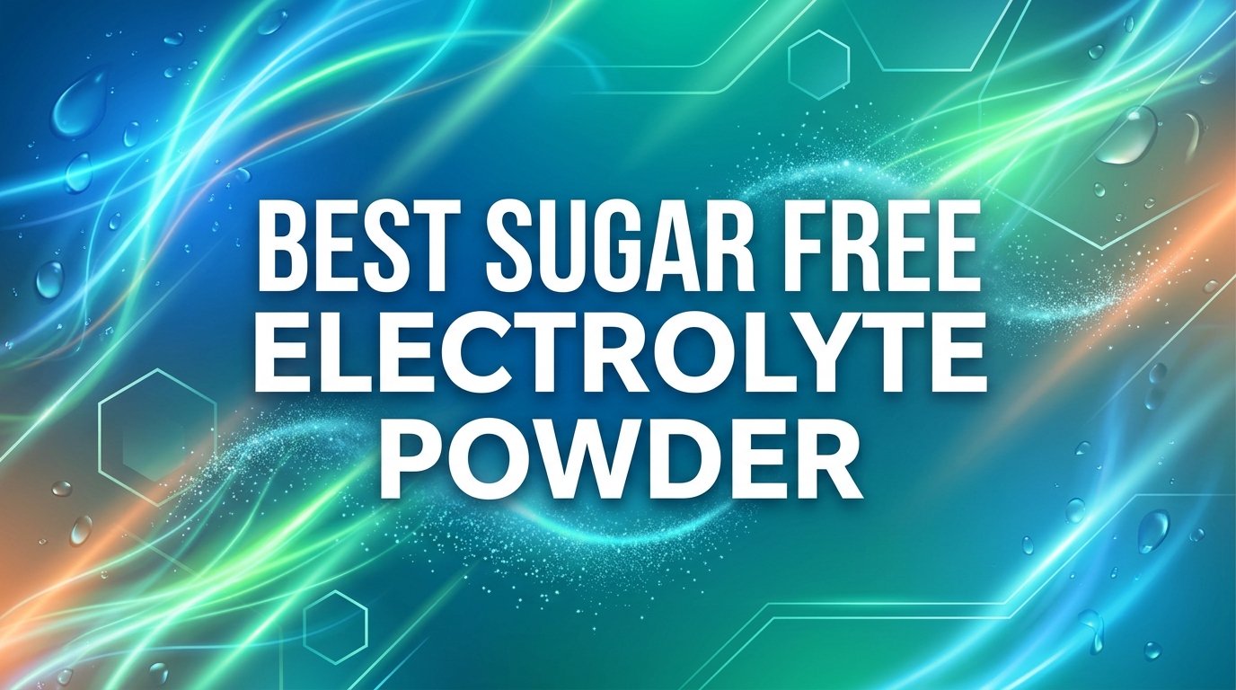 Best Sugar Free Electrolyte Powder