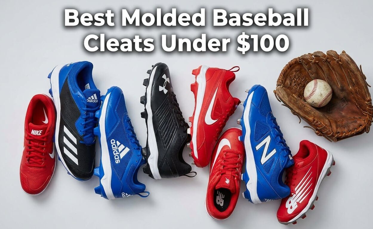 Best Molded Baseball Cleats Under 100 Dollars