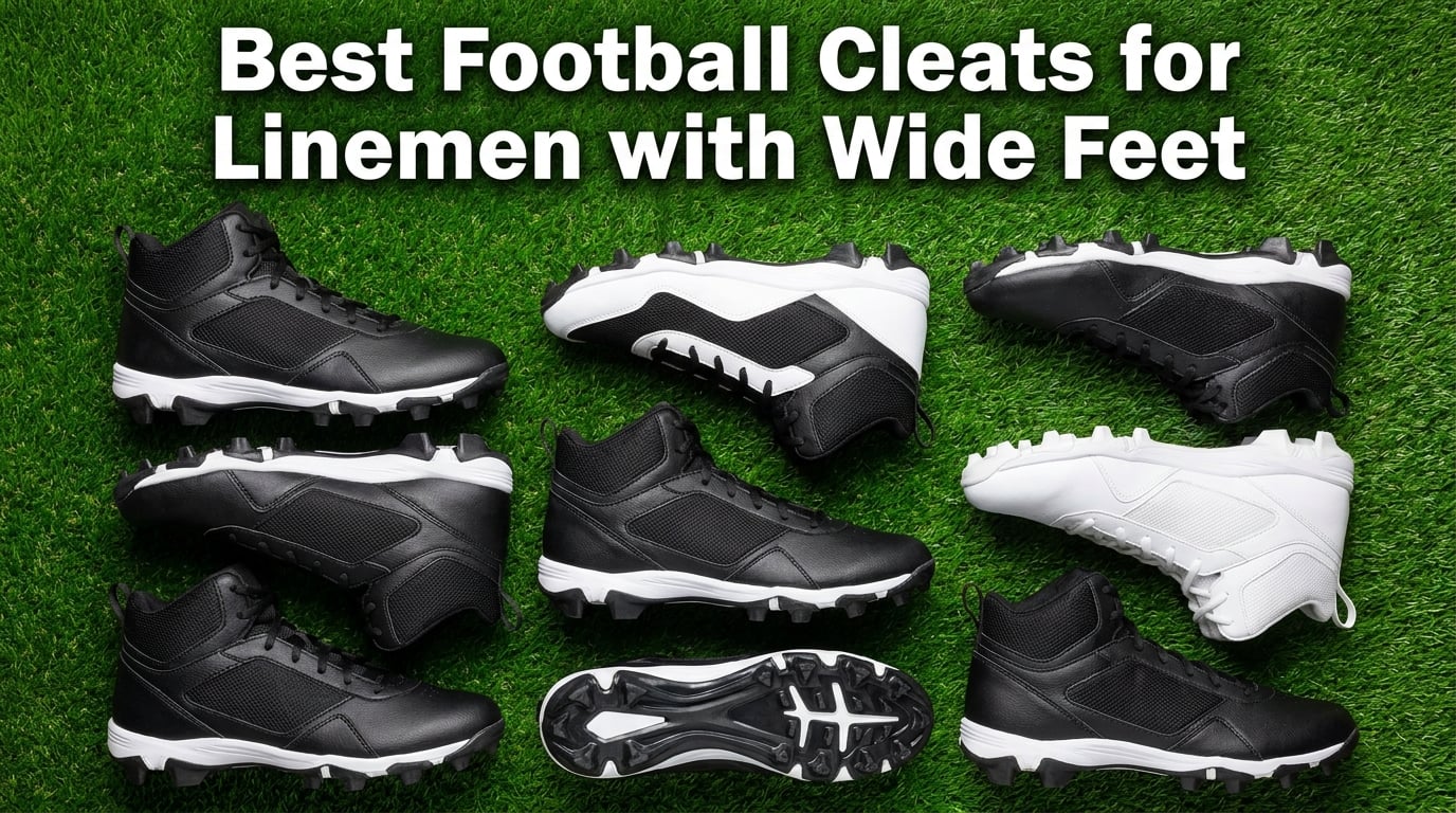 Best Football Cleats for Linemen with Wide Feet