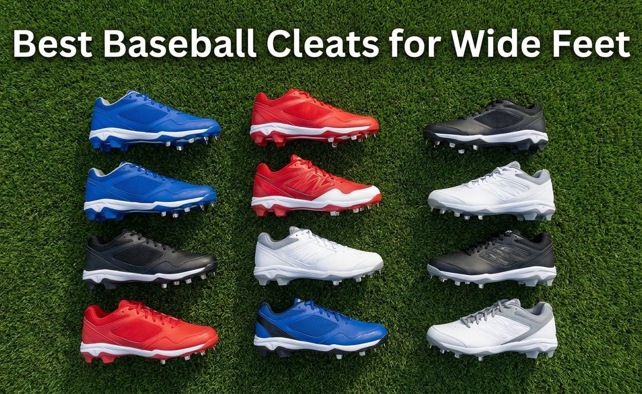 Best Baseball Cleats for Wide Feet