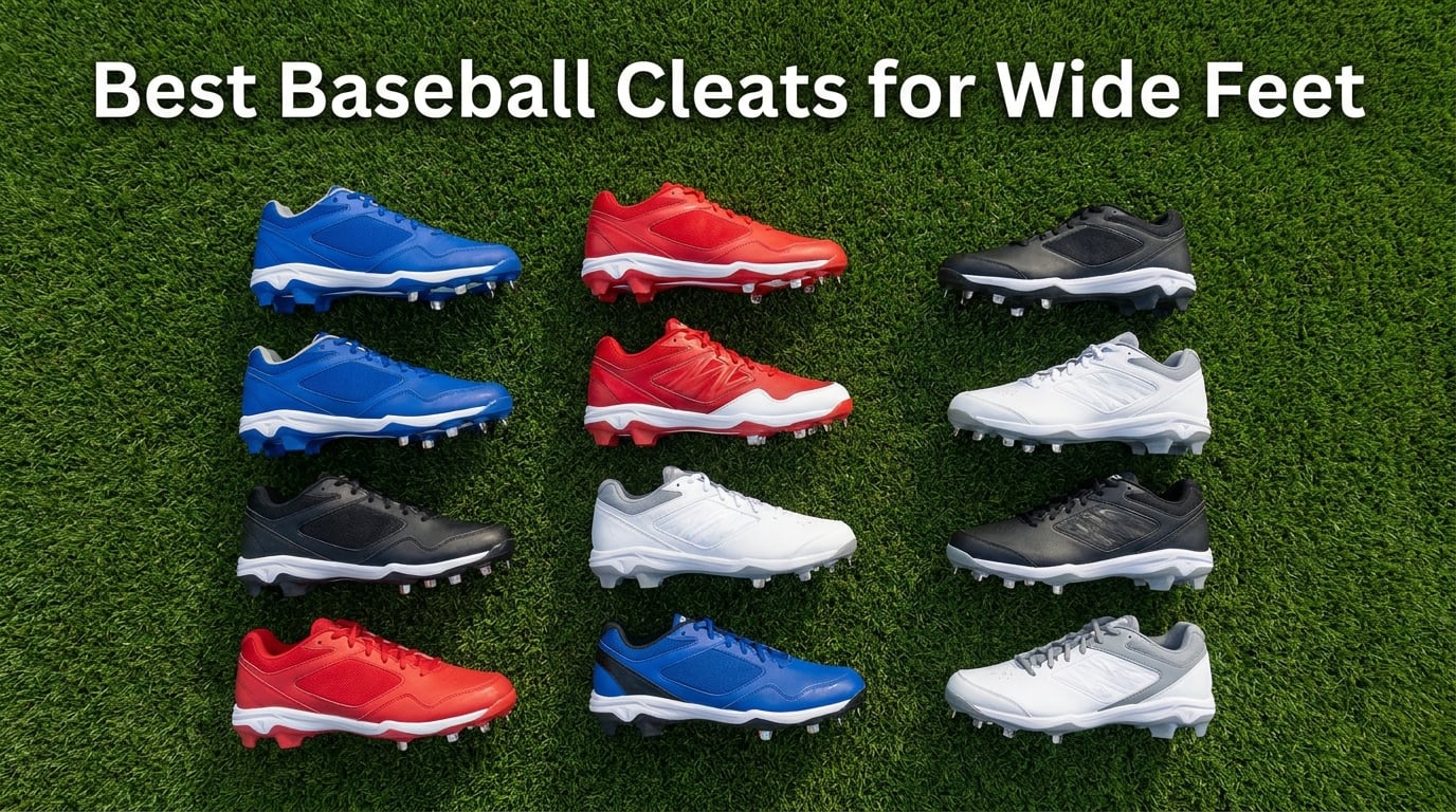 Best Baseball Cleats for Wide Feet