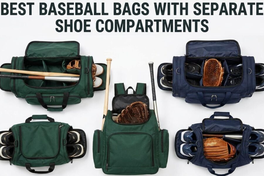 Best Baseball Bags with Separate Shoe Compartments