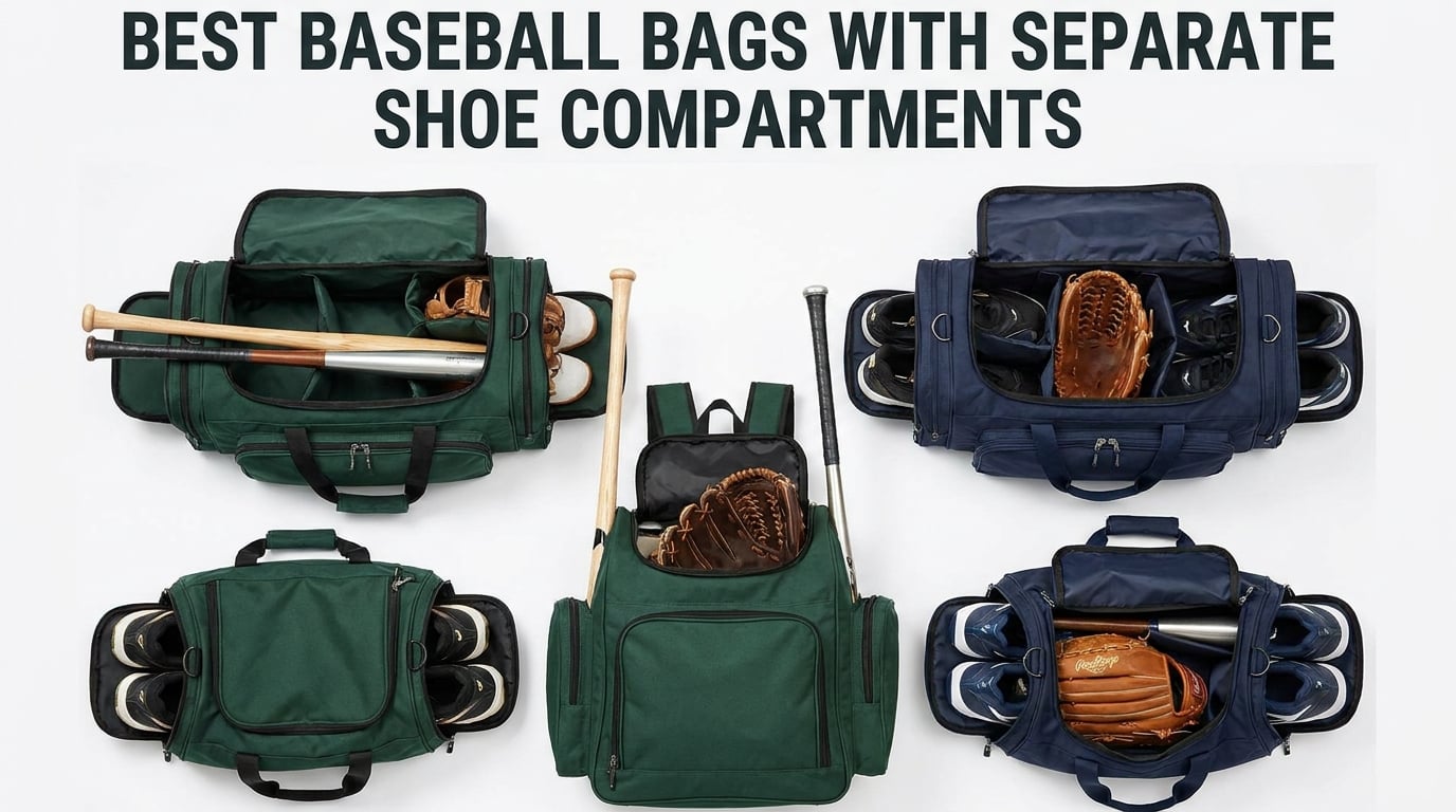 Best Baseball Bags with Separate Shoe Compartments