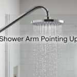Shower Arm Pointing Up