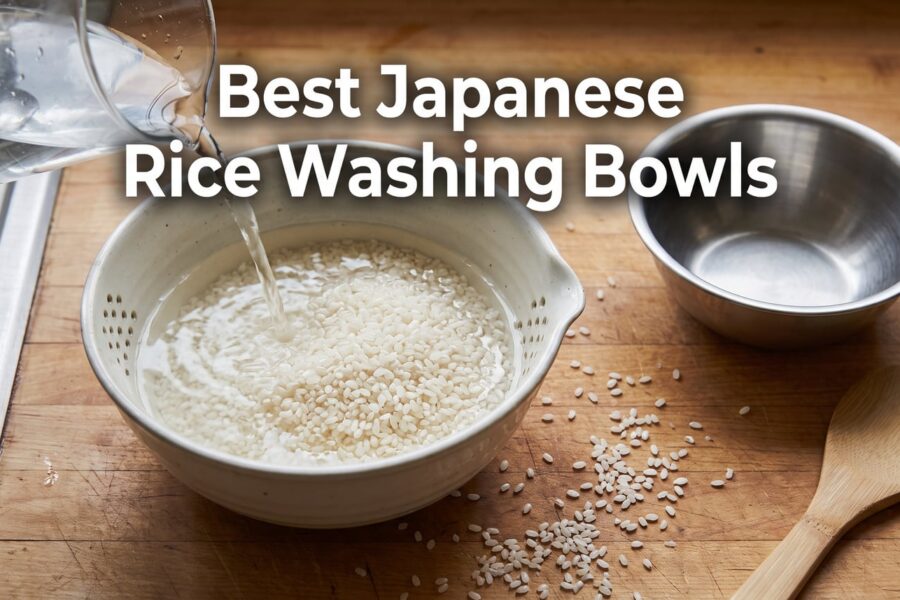 Best Japanese Rice Washing Bowls