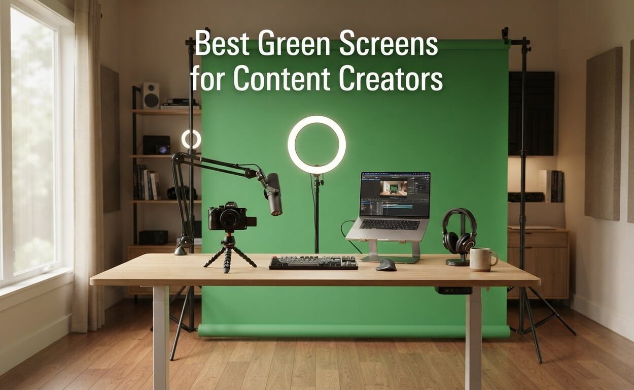 Best Green Screens for Content Creators