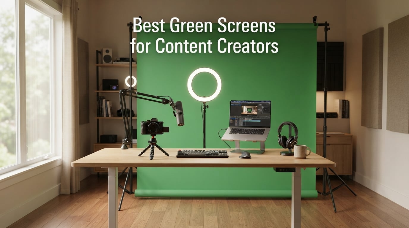 Best Green Screens for Content Creators